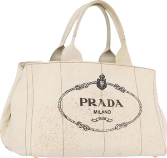 Prada Vintage Dame Hvit Prada Vintage Dame Hvit