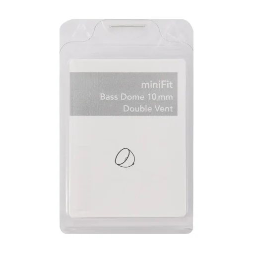 Sbo Hearing MiniFit Bass 10 mm dome Double Vent