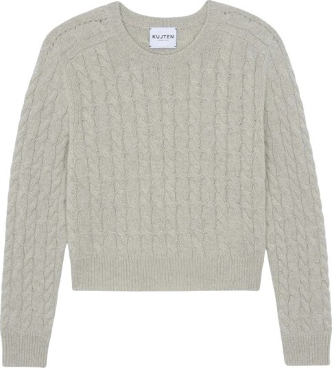 Kujten Dame Strikkevarer Beige S,