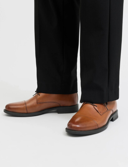 Jack & Jones Jfwoslo Leather Dress Shoe Noos Brown 42 Jack & Jones Jfwoslo Leather Dress Shoe Noos Brown 42
