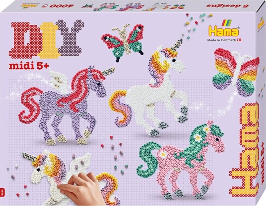 Hama Midi Gift Box Starlight Horses 4.000 Pcs Multi One Size