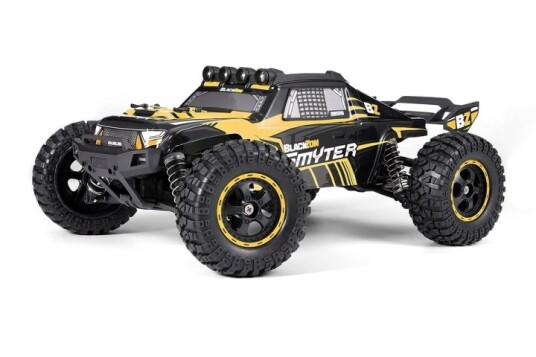 Blackzon Smyter DT 1/12 4WD elektrisk ørkenlastebil   gul 540226