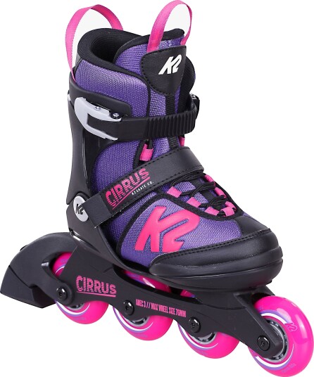 K2 Cirrus B Inlines, Svart/Lilla, 32-37 K2 Cirrus B Inlines, Svart/Lilla, 32-37