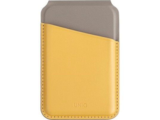 Uniq Lyden Ds Magnetic Rfid Wallet And Phone Stand Yellow-Grey/Canary Yellow-Flint Gray Uniq Lyden Ds Magnetic Rfid Wallet And Phone Stand Yellow-Grey/Canary Yellow-Flint Gray