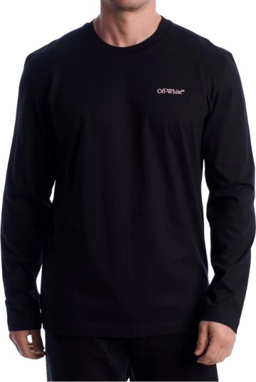 Off White Herre Topper Svart L,