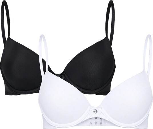 Hunkemöller P&M Pp 2 Pack Black 80 E