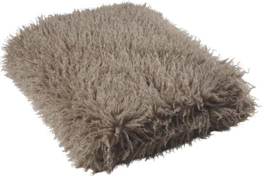 Fondaco Curly pledd 120x150 cm sand Fondaco Curly pledd 120x150 cm sand