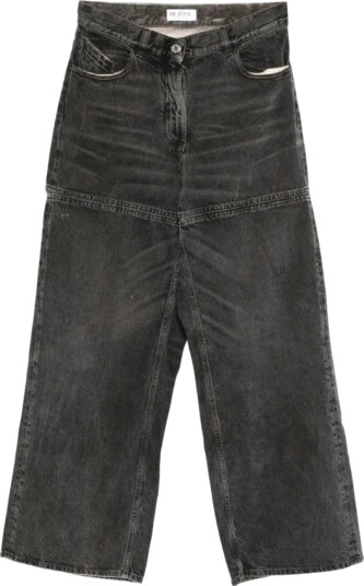 The Attico Dame Jeans Svart W28,