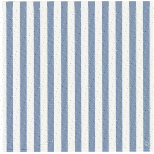 Ernst Servietter 33x33 cm Hvit/Lyseblå