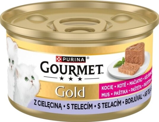Gourmet Gold Kitten Mousse Kylling 85 G