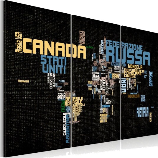 Bilde The World Is Not Enough Triptych 60x40 Artgeist sp. z o. o.