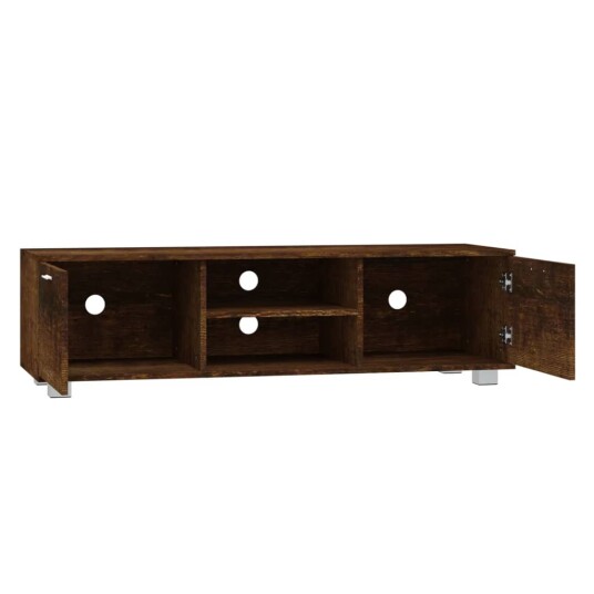 vidaXL TV-benk røkt eik 140x40,5x35 cm konstruert tre vidaXL TV-benk røkt eik 140x40,5x35 cm konstruert tre