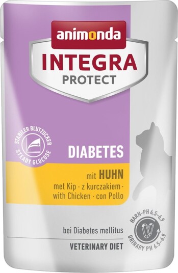 Animonda Integra Våtfôr Adult Protect Diabetes Kylling 24 X 85 G