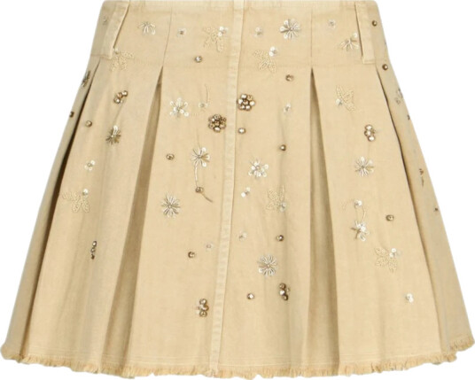 Liu Jo Dame Skjørt Beige S,