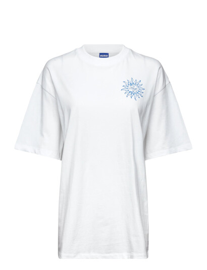 HUGO BLUE Oversize_Tee_B_5 - White - XL