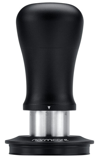 Normcore V5 Spring Loaded Tamper with Titanium Coating Base 51mm  Flat Base