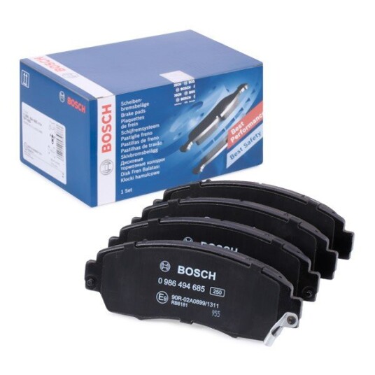 Bremseklosser BOSCH 0 986 494 685 Bremseklosser BOSCH 0 986 494 685