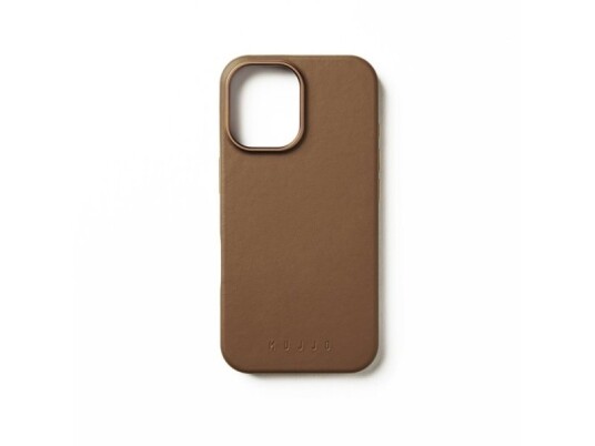 Mujjo Leather Case Iphone 16 Tan gul-brun