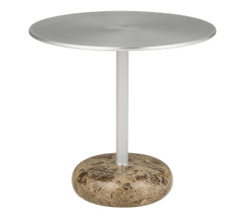 Northern Ton Sidebord Stor Brun Marmor/ Aluminium Northern Ton Sidebord Stor Brun Marmor/ Aluminium
