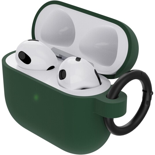 Otterbox - Eske For Trådløse Øretelefoner - Polykarbonat, Syntetisk Gummi - Misunnelsesgrønn - For Apple Airpods (3. Generasjon) Otterbox - Eske For Trådløse Øretelefoner - Polykarbonat, Syntetisk Gummi - Misunnelsesgrønn - For Apple Airpods (3. Generasjon)
