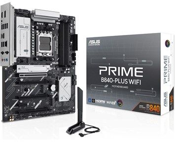ASUS B840-PLUS ATX Hovedkort med WiFi 6E, DDR5 og AMD AM5