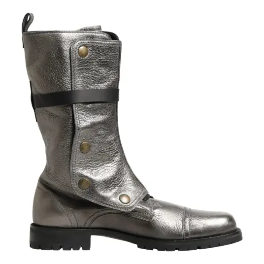 Dolce & Gabbana, Herre, Sko, Grå, 44 EU,