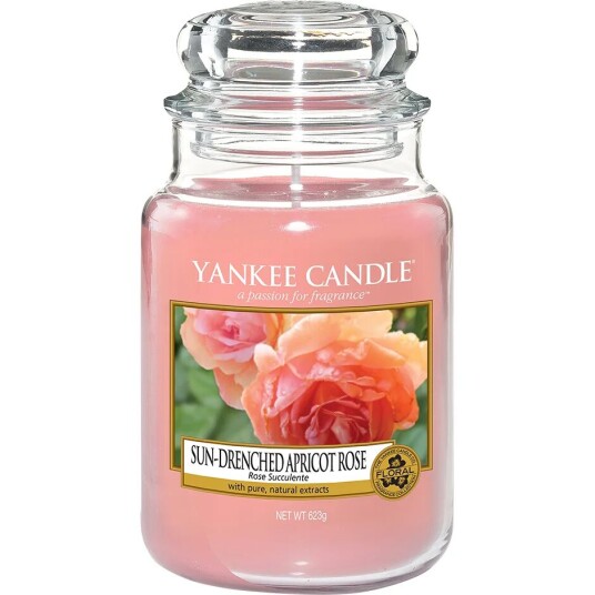 Yankee Candle Sun Drenched Apricot Rose, 623 g Duftlys
