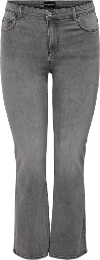 ONLY Carmakoma Carsally Hw Flared Dnm   MEDIUM GREY DENIM   48 x 30