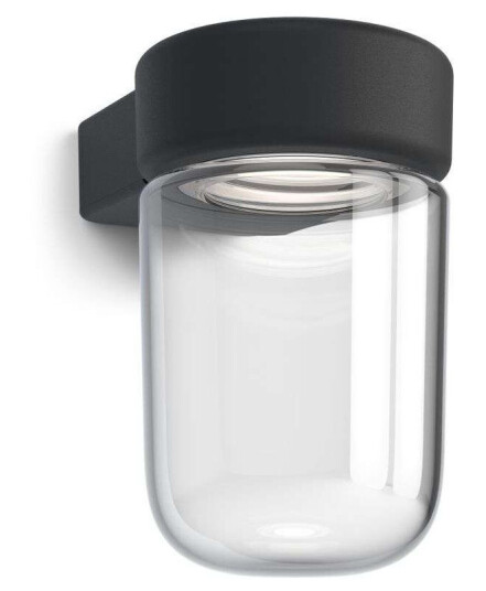 Belid - Moon Utendørs Vegglampe Black