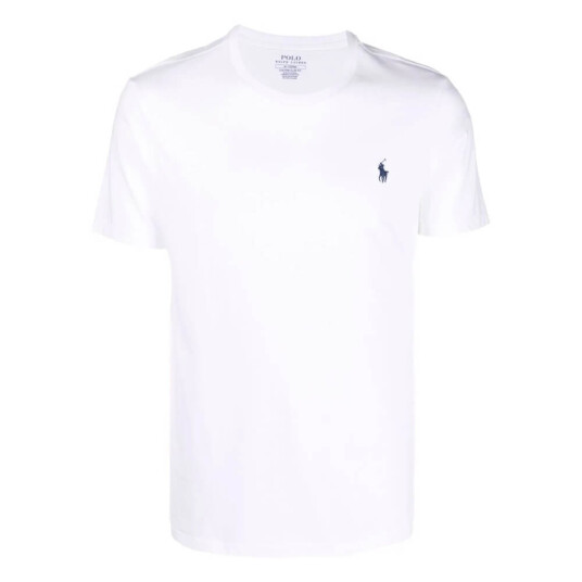 Ralph Lauren Crew Neck T-Skjorte Herre Hvit M
