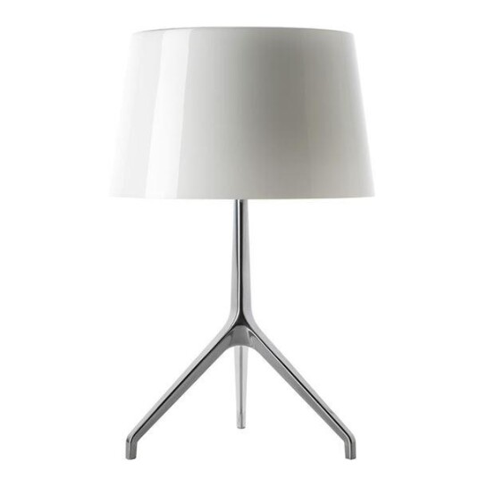Foscarini Lumiere Xxl Bordlampe Hvit Aluminium