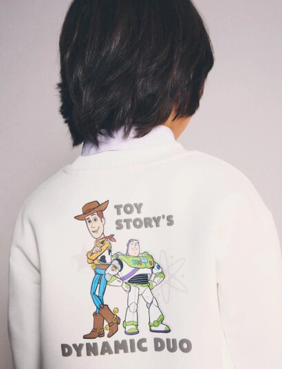 Mango Toy Story Sweatshirt Cream 4 5 Mango Toy Story Sweatshirt Cream 4 5