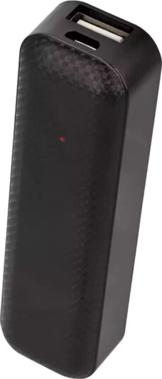 Setty Mini PowerBank 2600 mAh - Svart, USB-A Setty Mini PowerBank 2600 mAh - Svart, USB-A