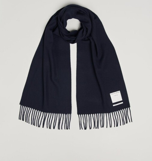 Tiger of Sweden Sylan Wool Scarf Light Ink