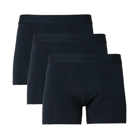 Selected Slhliam 3-Pack Trunk Noos - Black - M