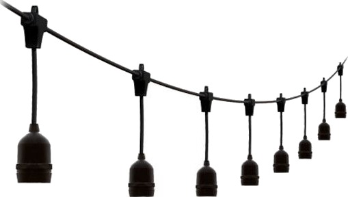 4lite Festoon lyslenke utendørs 11,5 meter