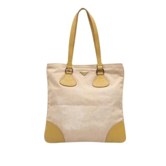 Prada Vintage Dame Beige 