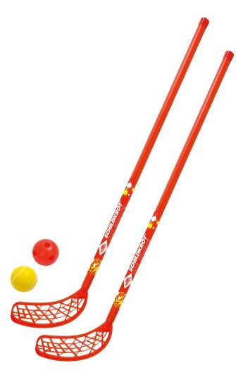 Schildkröt Hockeysett med køller + baller