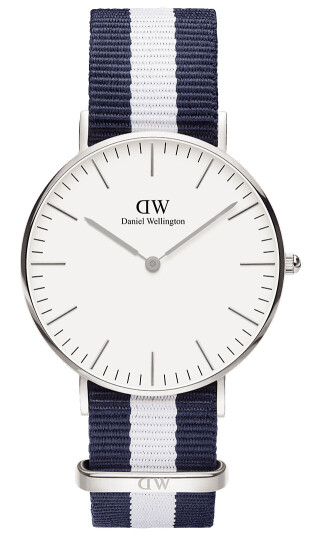 Daniel Wellington DW Klokke Classic Glasgow 36mm Sølv