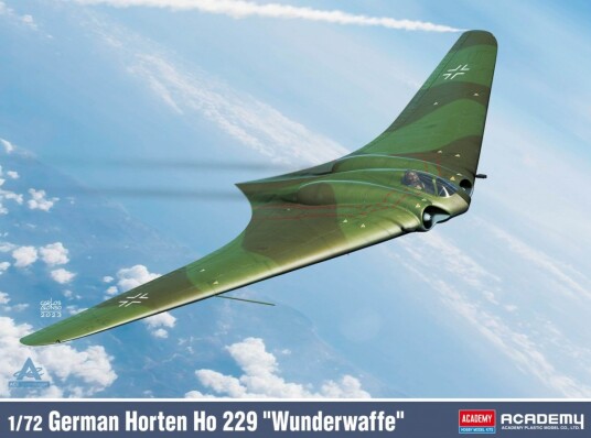 Academy Horten Ho 229 Flying Wing Modellfly Byggesett 1:72