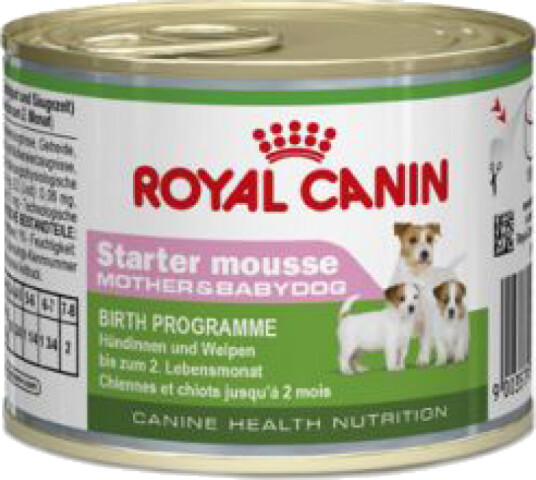 Royal Canin Starter Mousse Våtfôr for valper 12 x 195 g