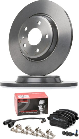 BREMBO BRB3405N0319 Bremseskiver og -klosser