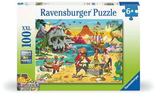 Puslespill 100 Skatt Ravensburger Puslespill 100 Skatt Ravensburger