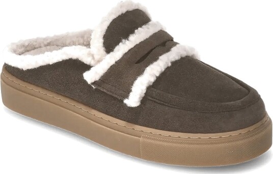 Inuikii Mule Wool DARK BROWN 42 Inuikii Mule Wool DARK BROWN 42