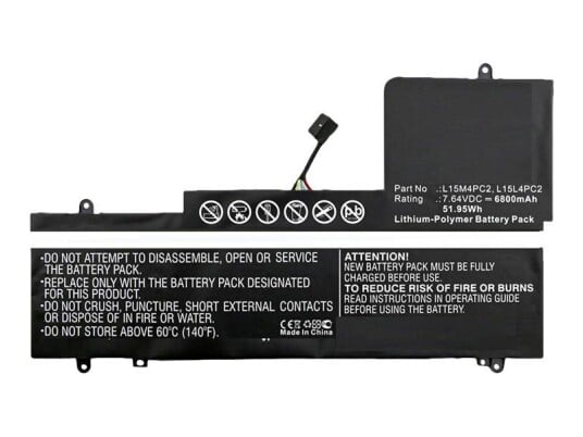 CoreParts batteri til bærbar PC - Li-pol - 6800 mAh - 52 Wh (MBXLE-BA0054)