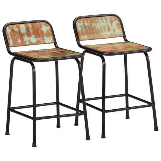 Barkrakker 2 stk 46x35,5x70 cm gjenvunnet heltre 8721102922329 Barkrakker 2 stk 46x35,5x70 cm gjenvunnet heltre 8721102922329