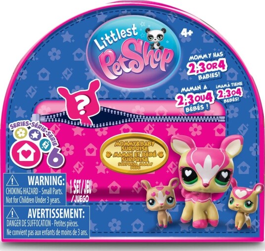Littlest Pet Shop Littlest Pet Shop Mommy And Baby Ass Cdu MULTI COLOUR One Size