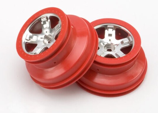 Traxxas 5874A Wheels 2.2/3.0" Red 2WD Front 2 Traxxas 5874A Wheels 2.2/3.0" Red 2WD Front 2