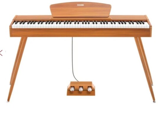Donner DDP 80 MKII digital piano i tre farge. Touch klaviatur Flerer lyder 88 tangenter Helt ny modell