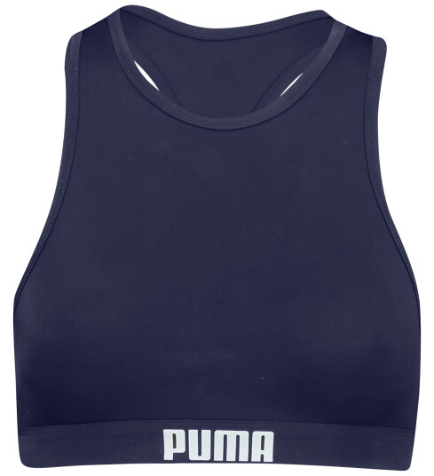 Puma Racerback Swim Top , bikinitopp dame M navy Puma Racerback Swim Top , bikinitopp dame M navy